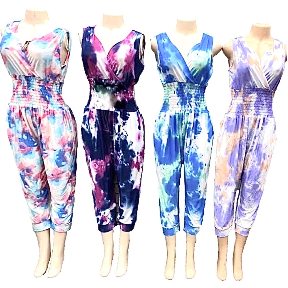 Stylish colorful jumpsuits